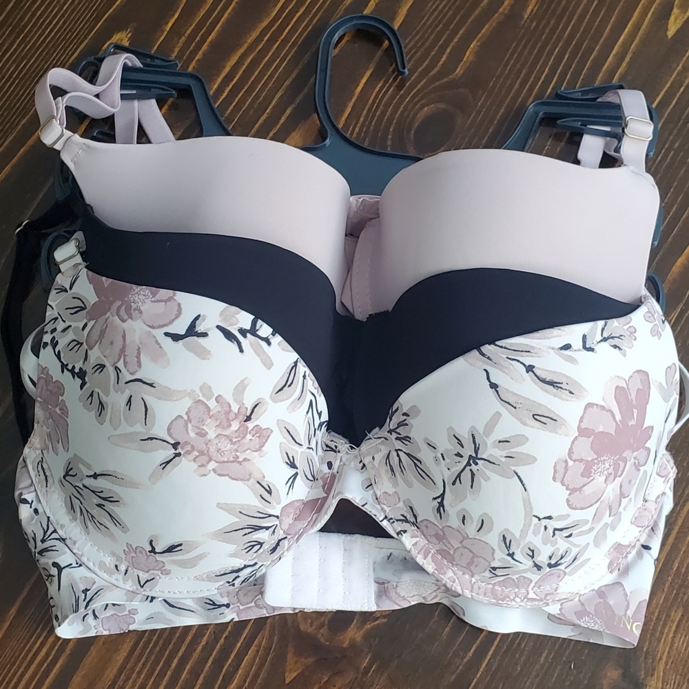 Vince Camuto 3pck bras